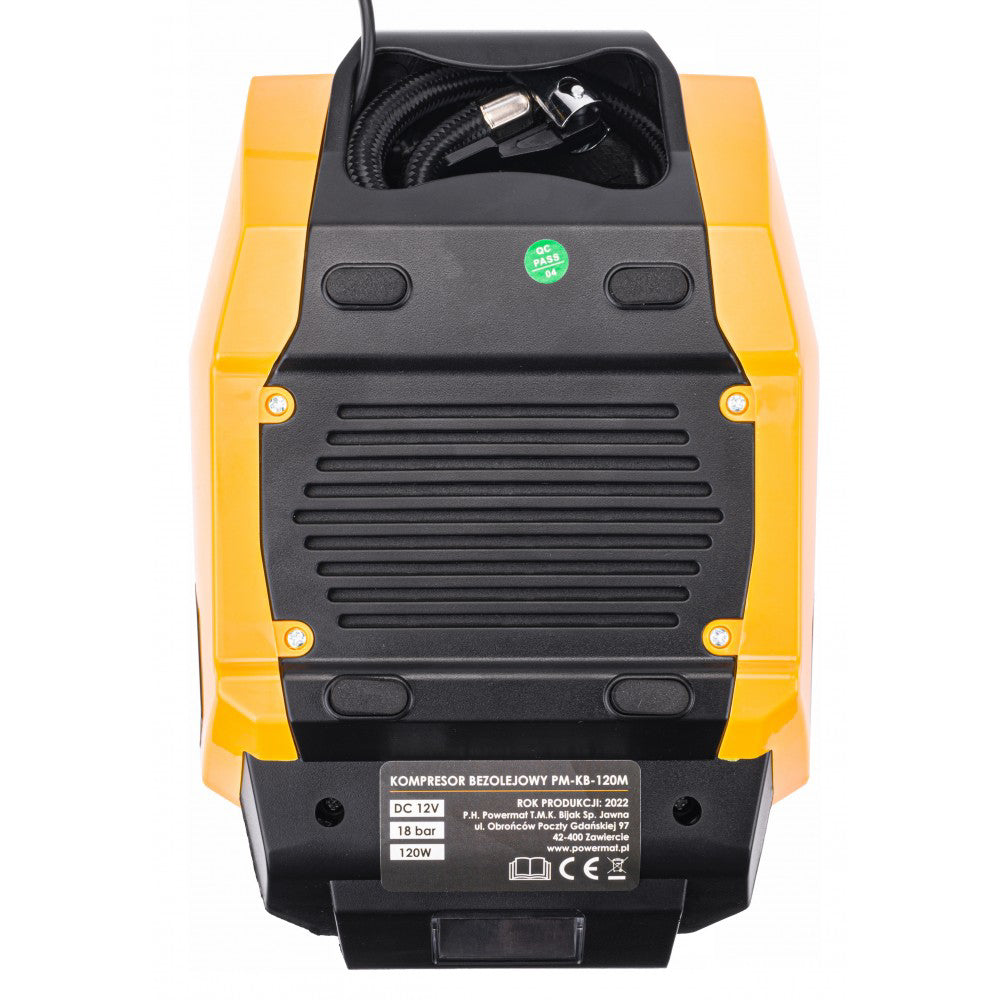Compresor auto portabil PM-KB-120M, Powermat PM1185