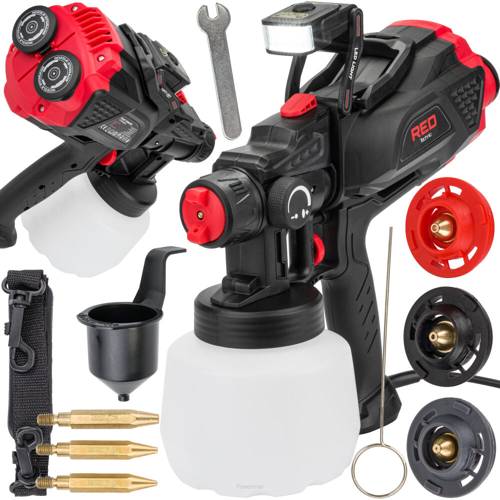 Pistol de vopsit, 650 W, Red Technic RTPDM0020