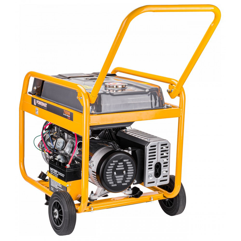 Generator de curent pe benzina PM-AGR-7500MNKE, 7500 W, Powermat PM1200