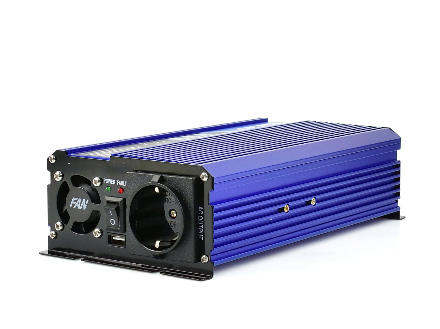 Convertor de tensiune, 24 V / 230 V, 500 W / 1000 W, Geko G17013