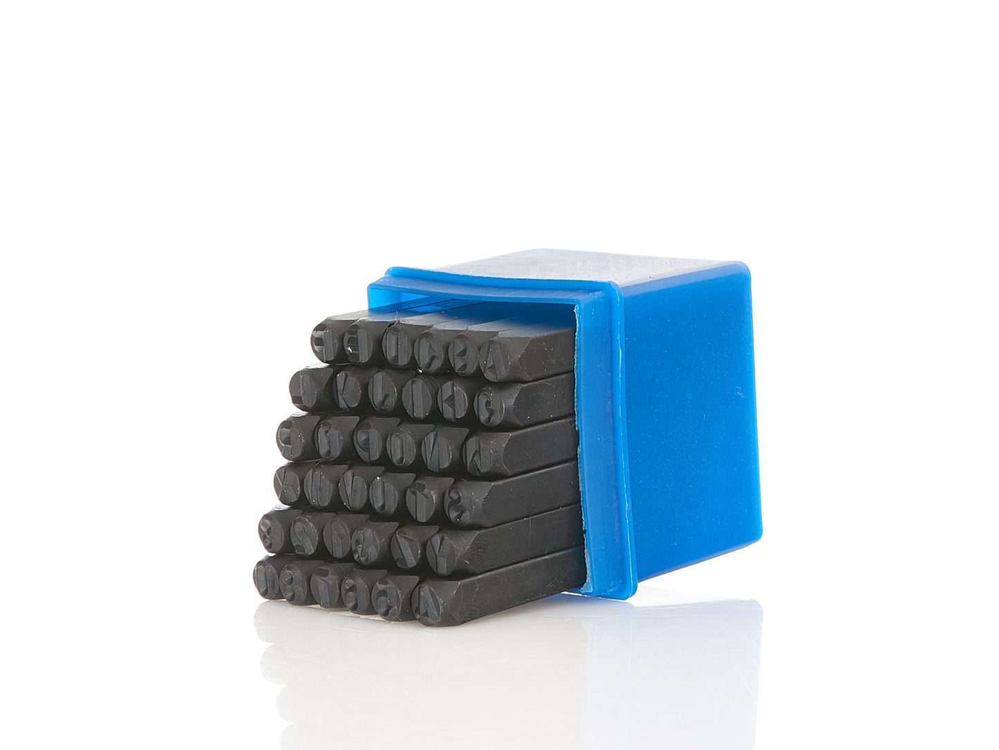 Set poansoane, cifre si litere, 36 elemente, Geko G01816