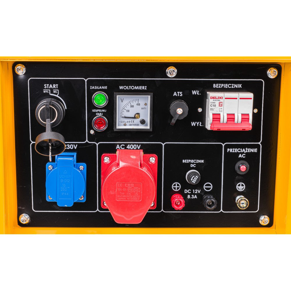 Generator de curent pe motorina PM-AGR-5500MD, 5.5 kW, Powermat PM1228