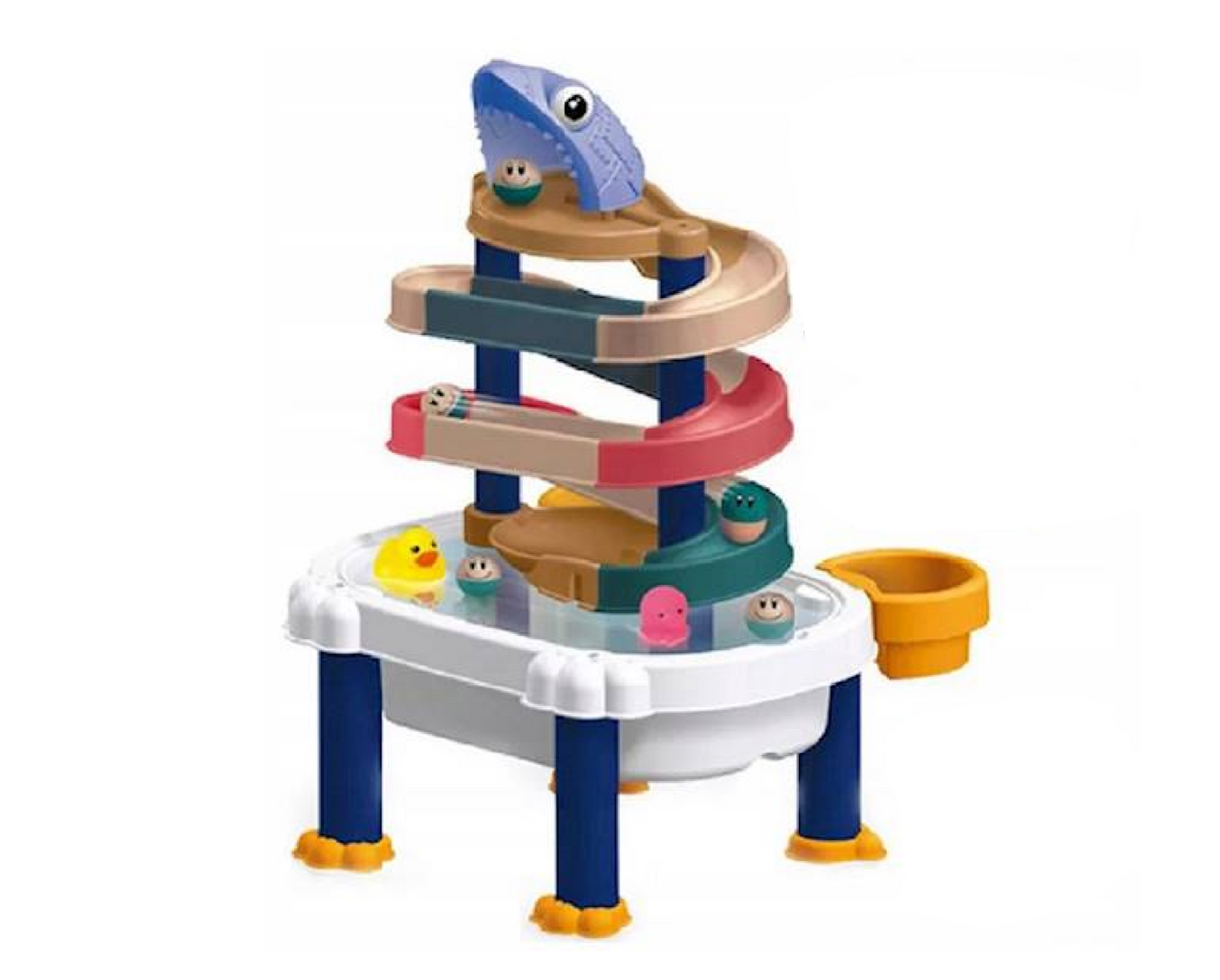 Set tobogan cu animalute, MalPlay 110177
