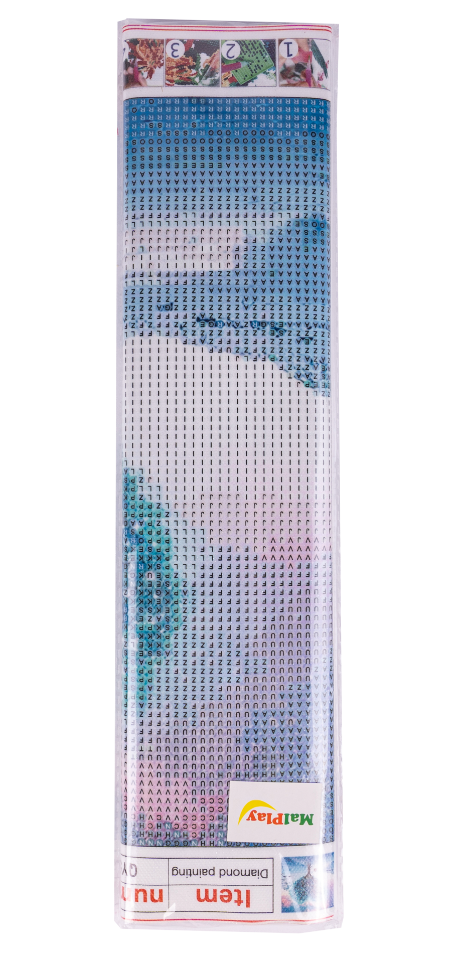 Set broderie cu diamante, MalPlay 110194