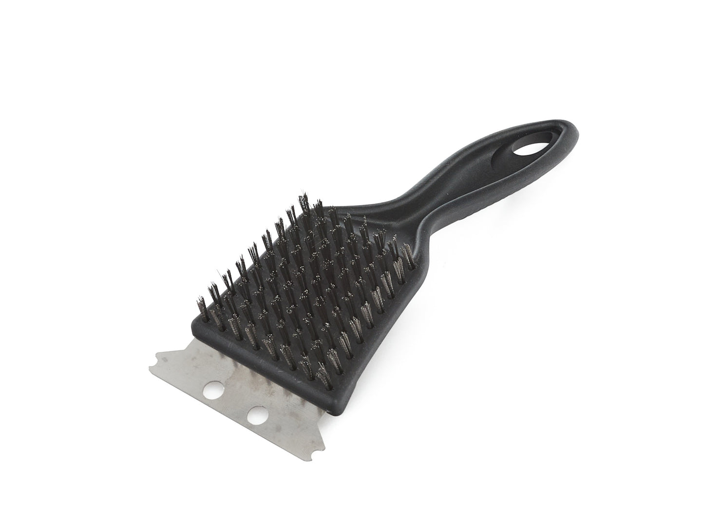 Perie de sarma 2 in 1 cu racleta pentru curatarea gratarului, Geko G80508