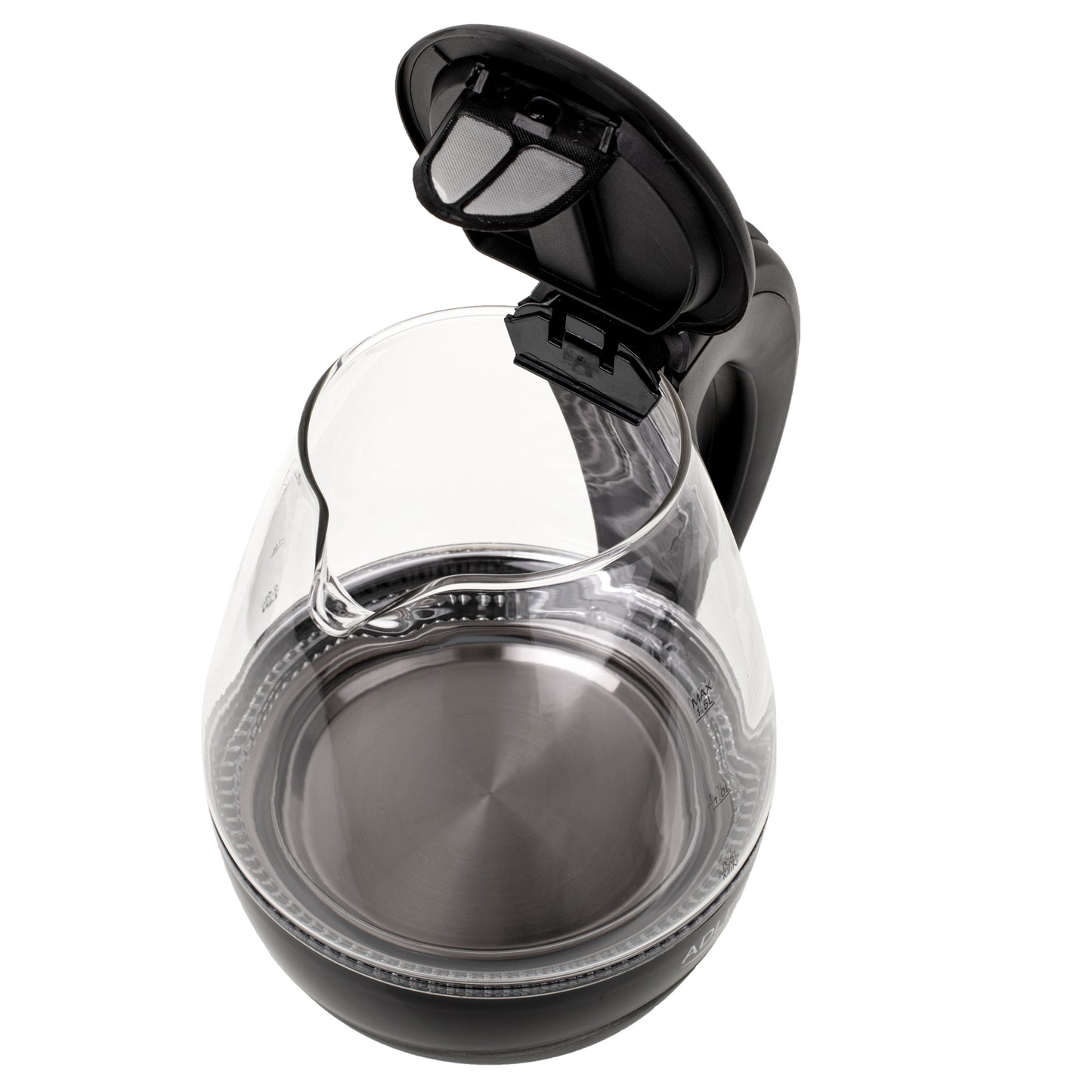 Fierbator de apa, 1.5 l, 2000 W, negru, Adler AD1224
