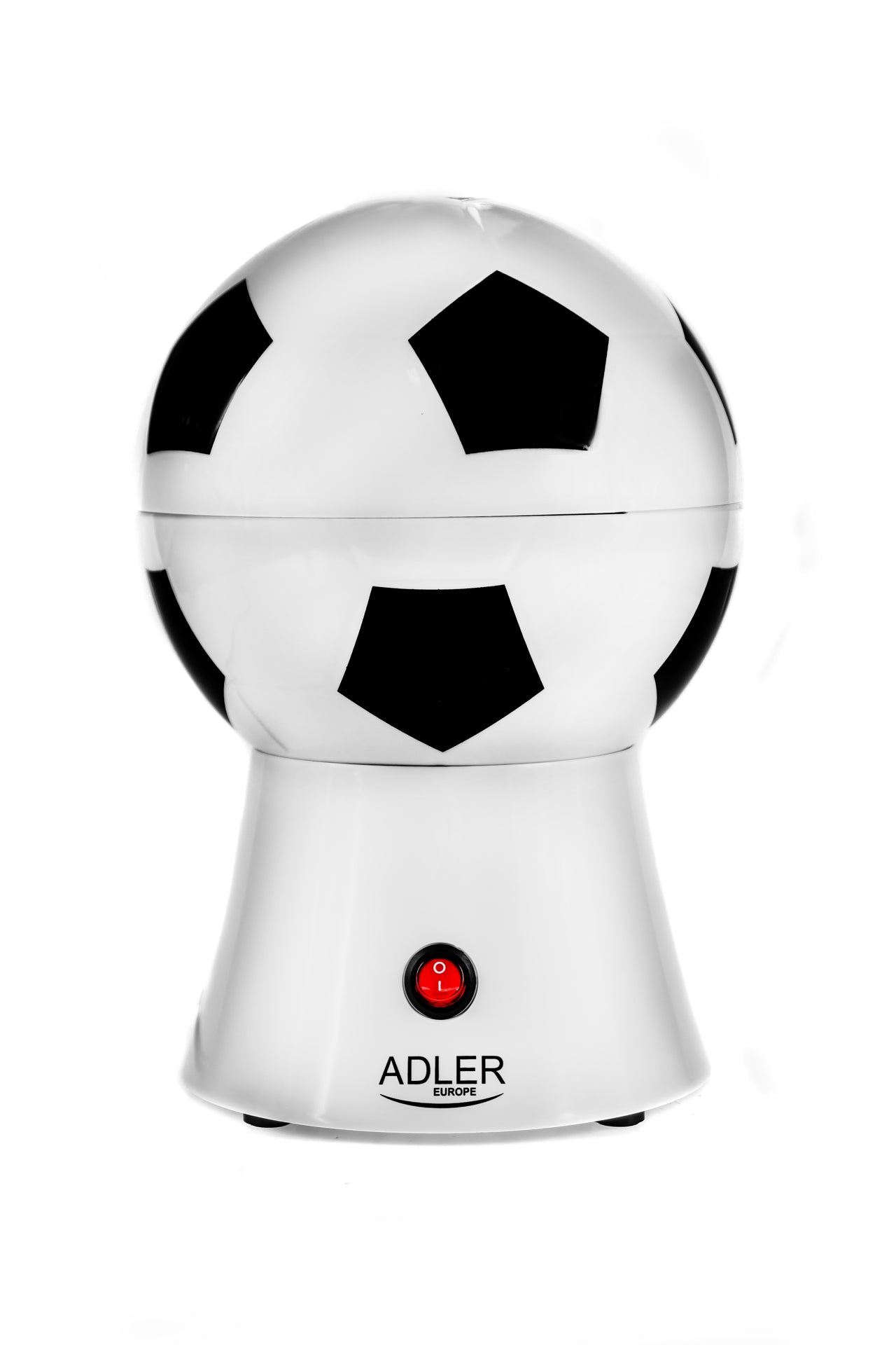 Aparat pentru facut popcorn in forma de minge de fotbal, 1200 W, Adler AD4479