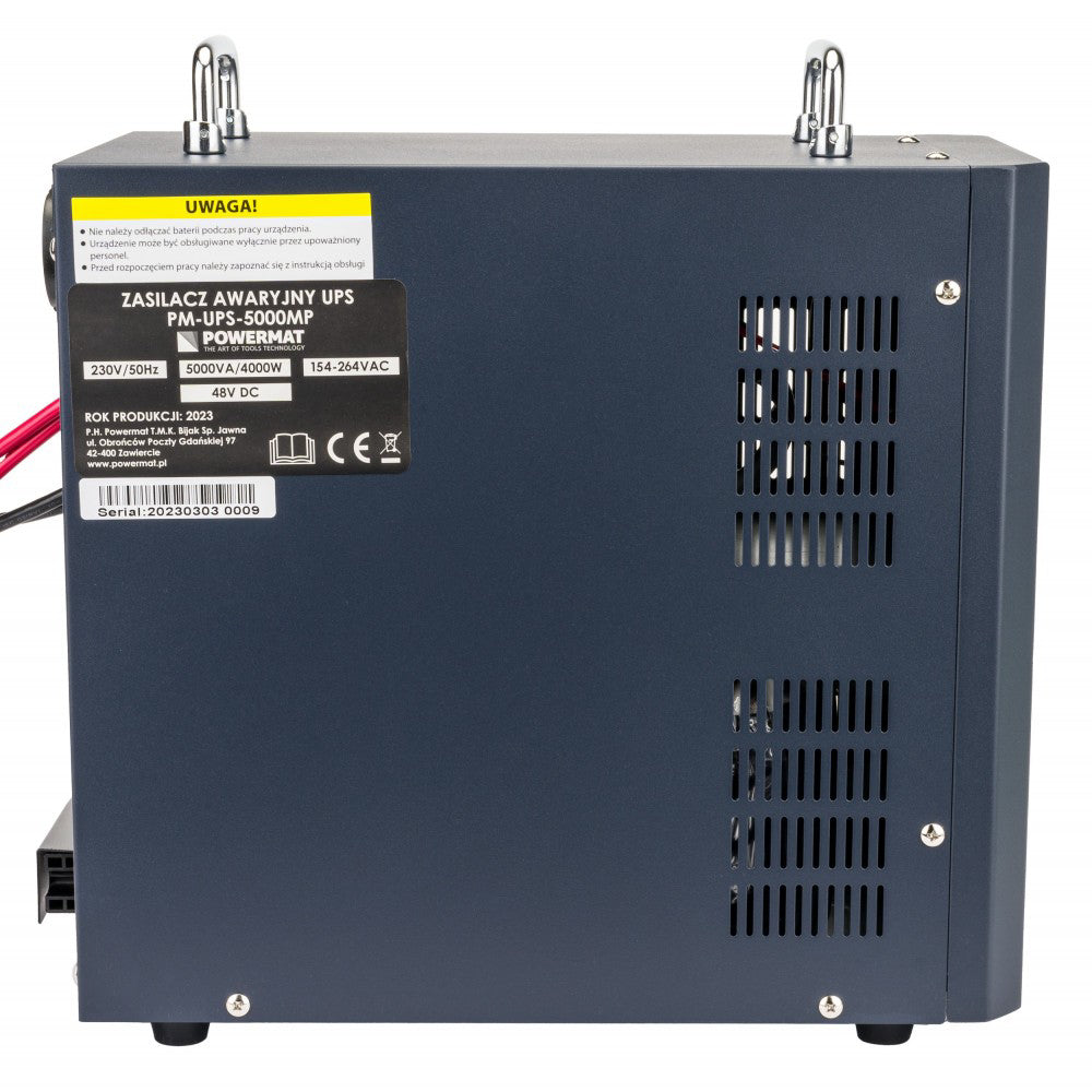 Sursa de curent UPS PM-UPS-5000MP, afisaj LCD, 5000 VA, 4000 W, Powermat PM1219