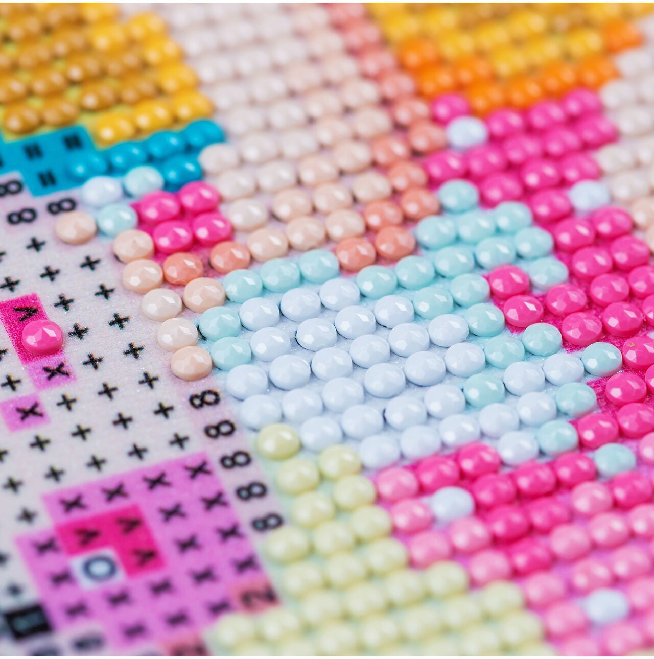 Set broderie cu diamante, 30 x 30 cm, MalPlay 110193