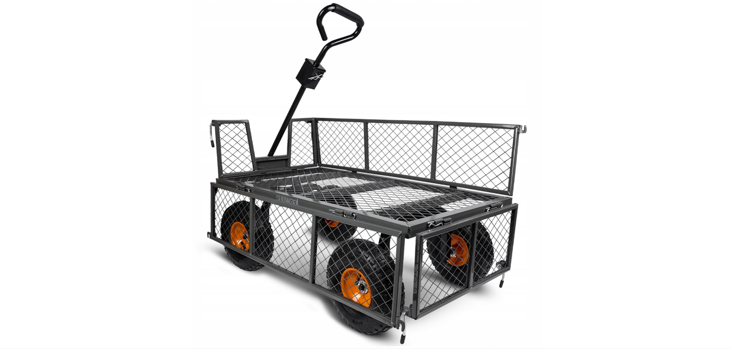 Carucior de gradina, 100 l, MalTec 110145