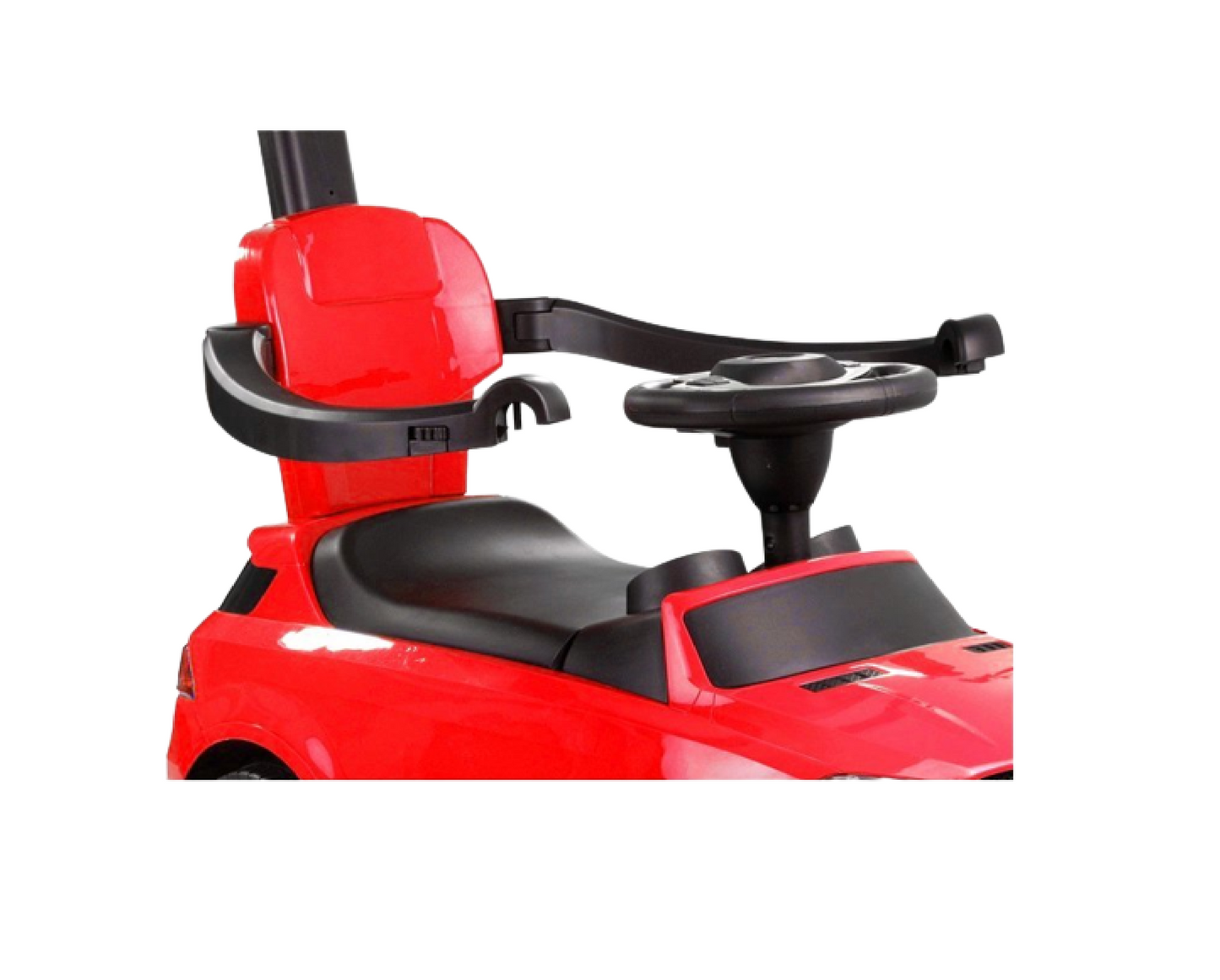 Masinuta Mercedes cu impingator pentru copii, sunet, componente detasabile, Lean 2334