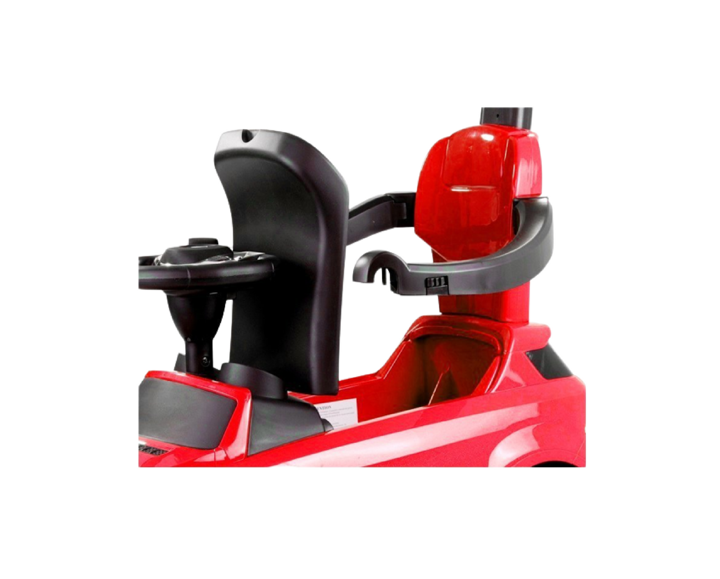 Masinuta Mercedes cu impingator pentru copii, sunet, componente detasabile, Lean 2334