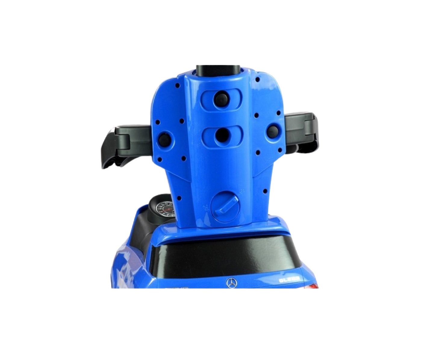 Masinuta Mercedes cu impingator pentru copii, sunet, componente detasabile, Albastru, Lean 2335