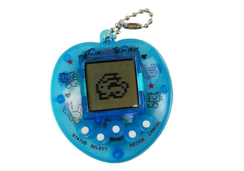 Joc pentru copii electronic tamagotchi in forma de inimioara, albastru, Lean 4007