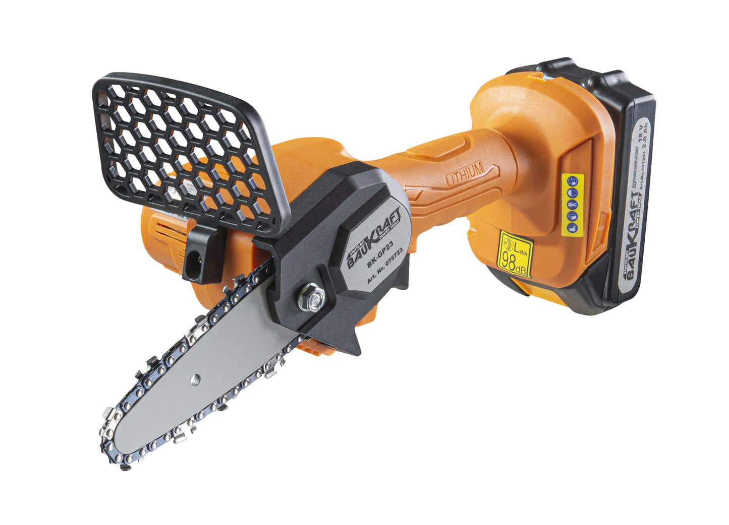 Mini fierastrau electric cu acumulator BK-GP23, 18V, 28 T, 1/4", Baukraft 075723