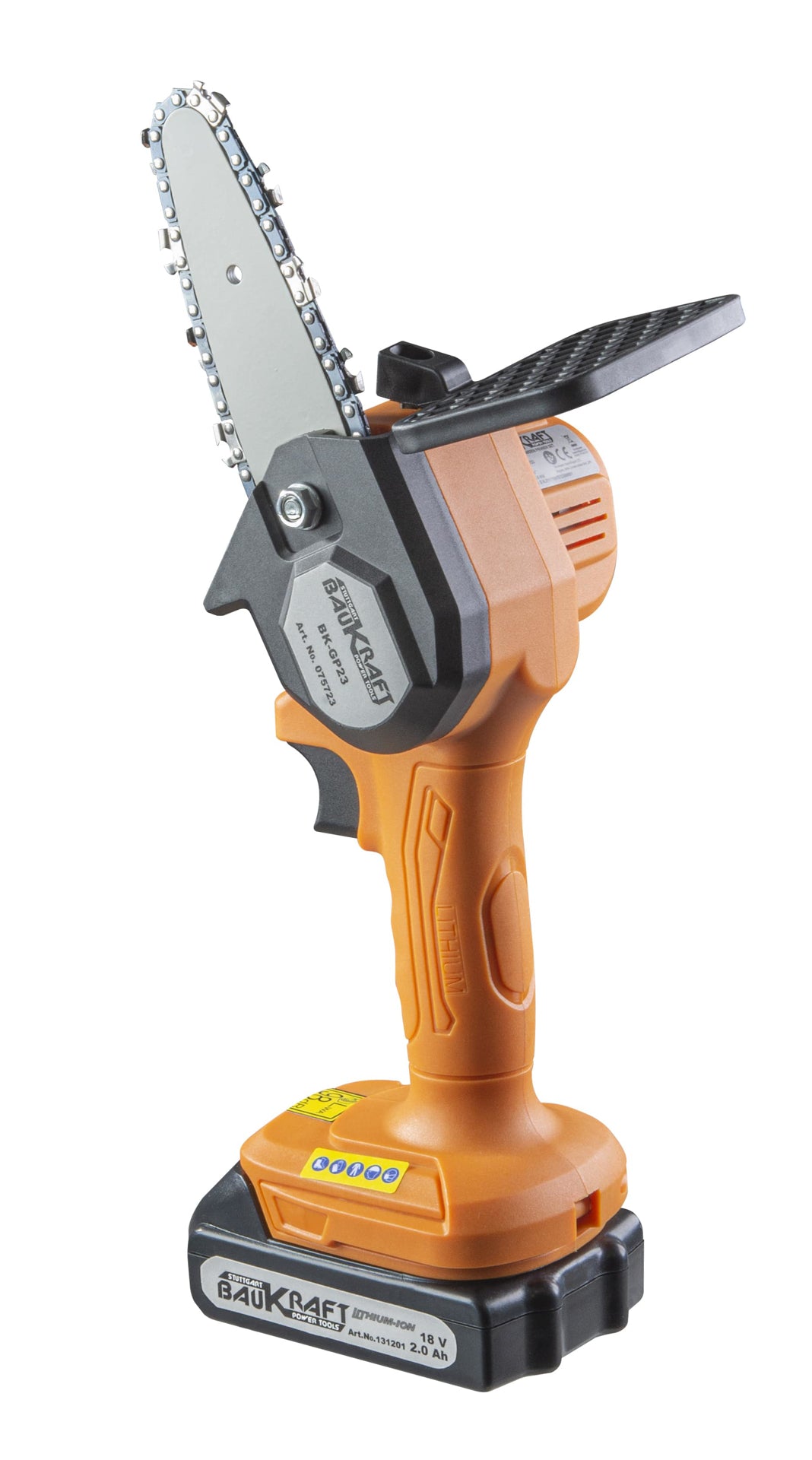 Mini fierastrau electric cu acumulator BK-GP23, 18V, 28 T, 1/4", Baukraft 075723