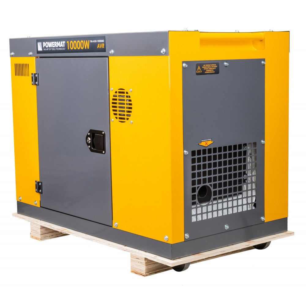 Generator de curent pe motorina PM-AGR-10000MD, 230 V / 400 V, 10 kW, Powermat PM1226