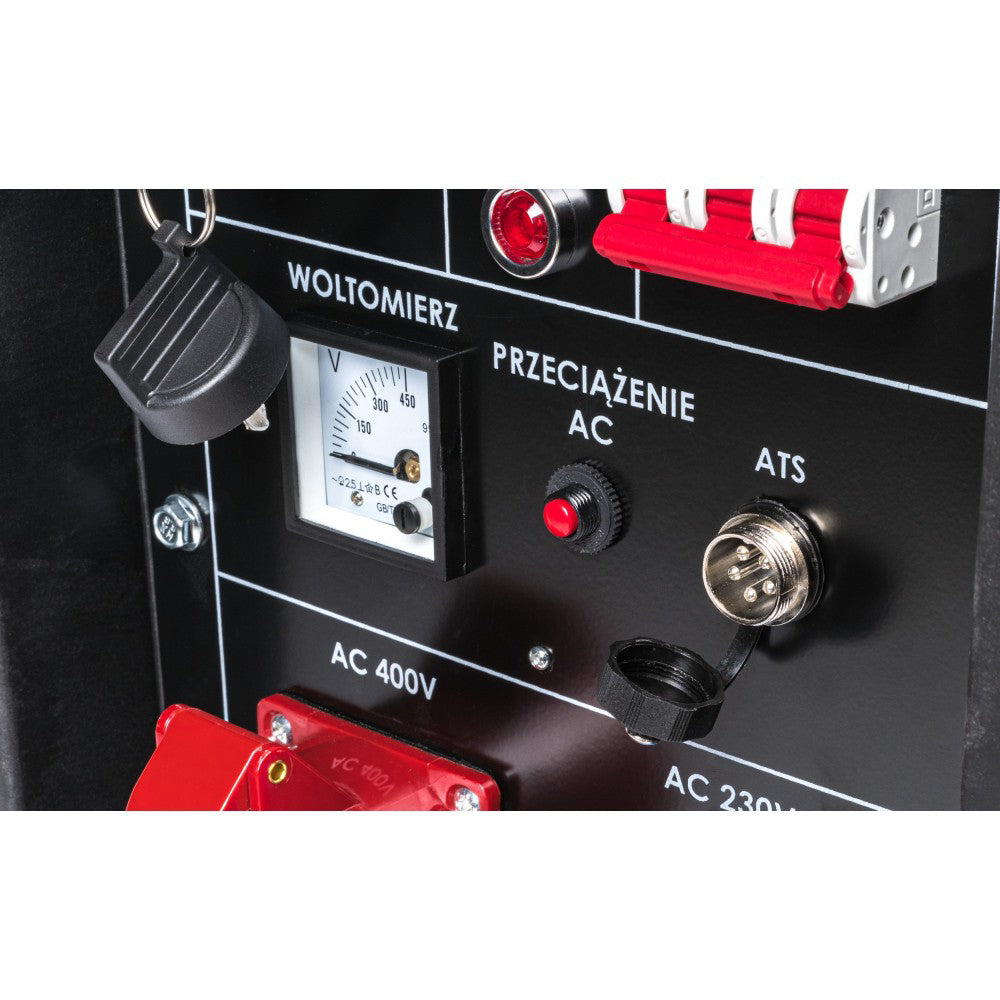 Generator de curent pe motorina PM-AGR-10000MD, 230 V / 400 V, 10 kW, Powermat PM1226