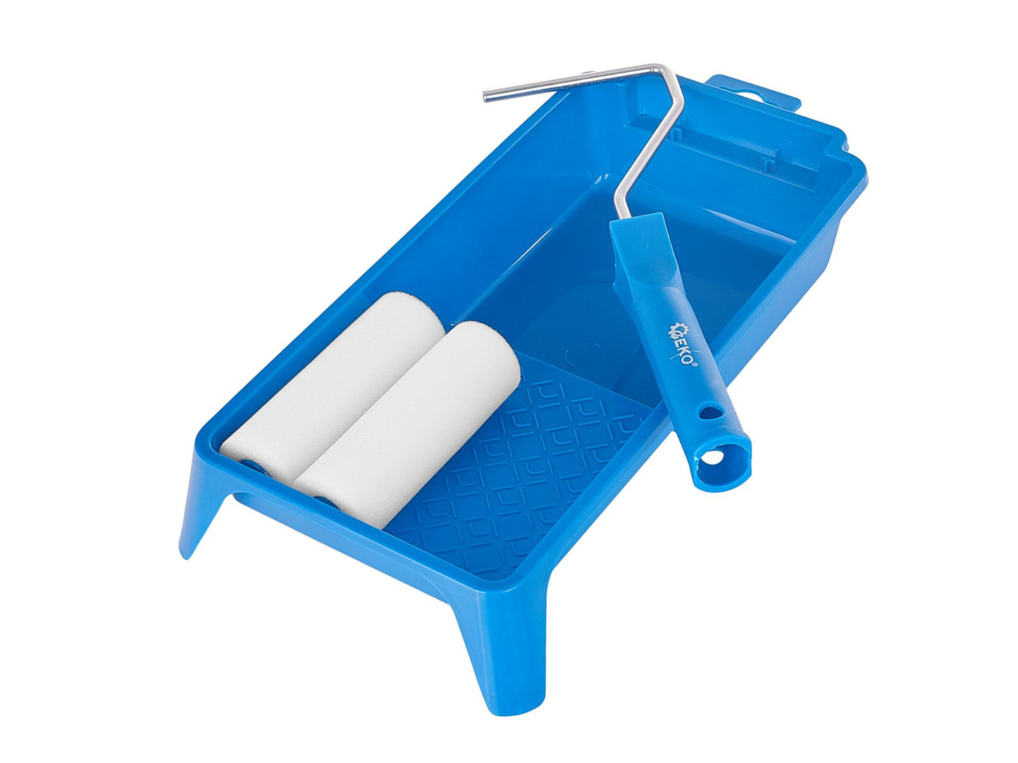 Set trafalet cu tava pentru vopsit, 4 elemente, Geko G66360