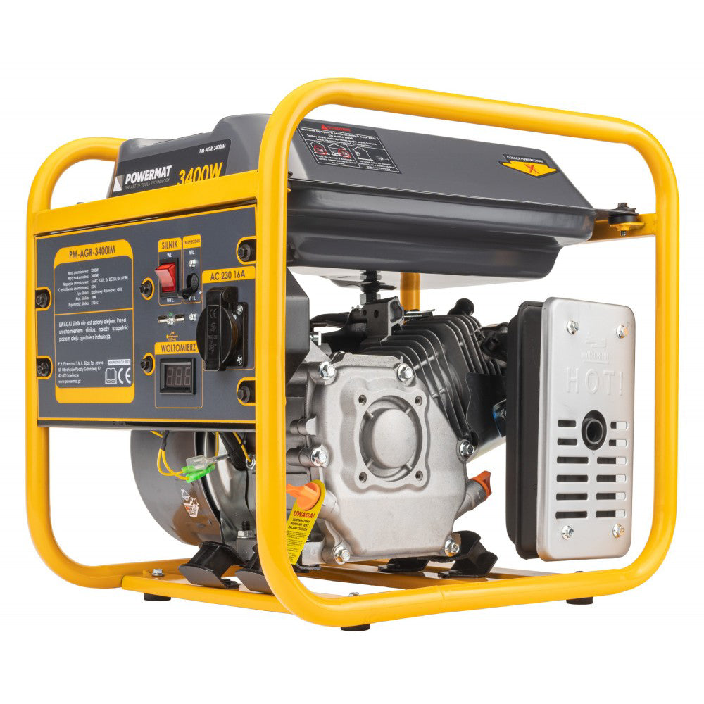 Generator de curent tip invertor PM-AGR-3400IM, 3400 W, Powermat PM1229