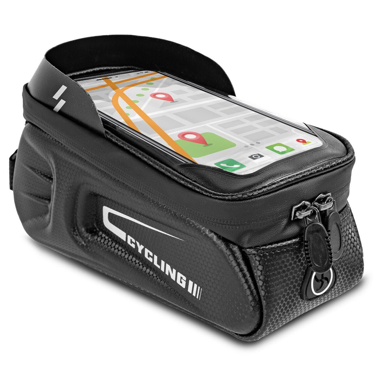 Geanta biciclete cu suport pentru telefon B-Bag100, MalTrack 110454