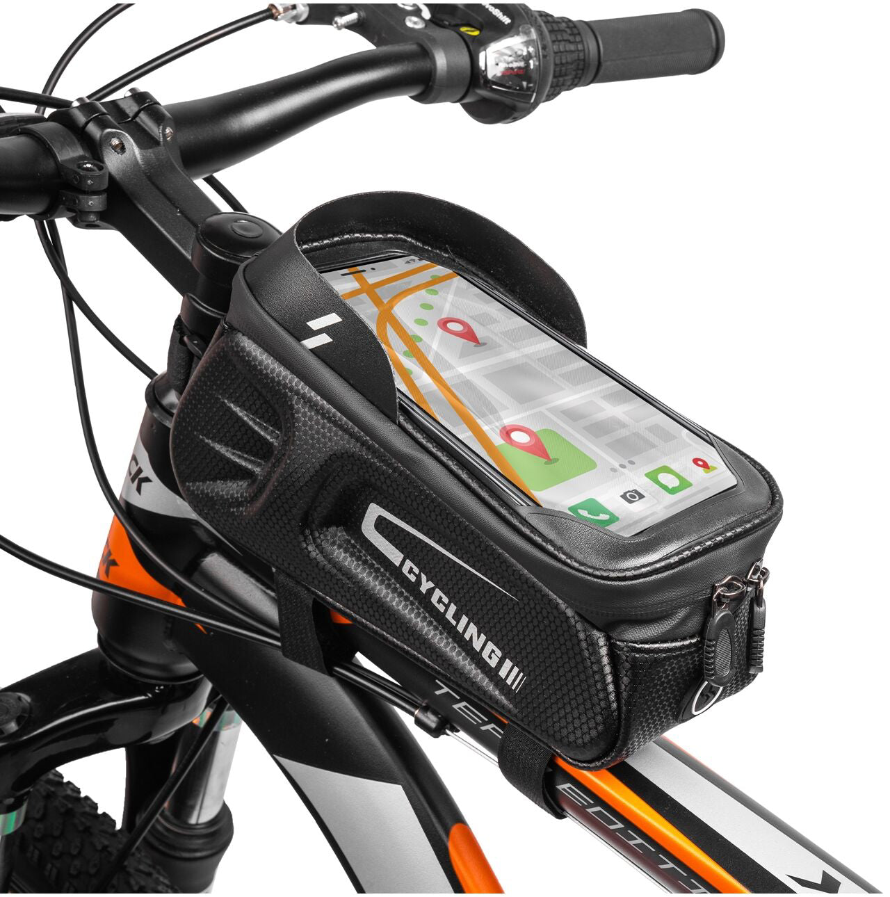 Geanta biciclete cu suport pentru telefon B-Bag100, MalTrack 110454