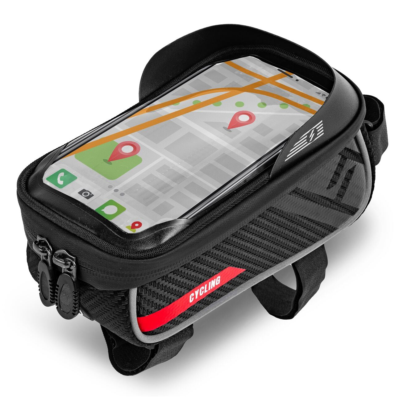 Geanta biciclete cu suport pentru telefon B-Bag200, MalTrack 110455
