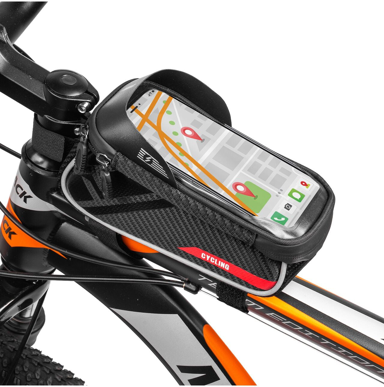 Geanta biciclete cu suport pentru telefon B-Bag200, MalTrack 110455