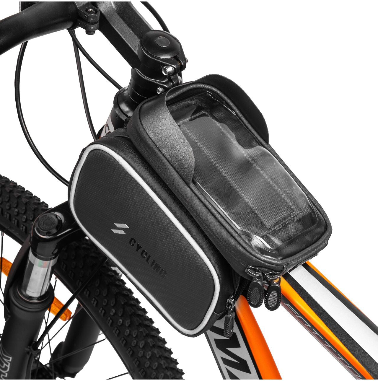 Geanta biciclete cu suport pentru telefon B-Bag300, MalTrack 110456