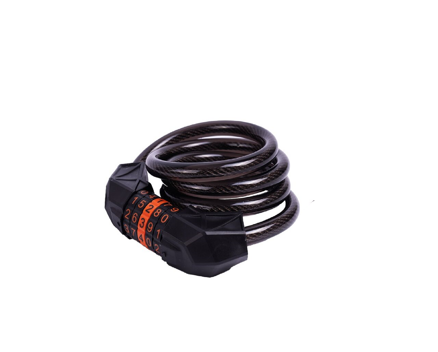 Antifurt bicicleta B-Lock200 cu cifru si suport de atasat pe cadru, 100 cm, MalTrack 110442