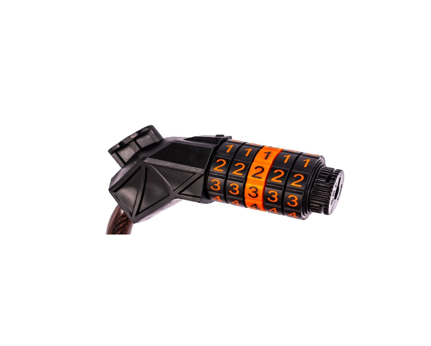 Antifurt bicicleta B-Lock200 cu cifru si suport de atasat pe cadru, 100 cm, MalTrack 110442