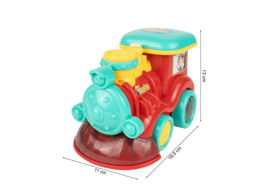 Locomotiva de tren cu baloane de sapun, MalPlay 110121