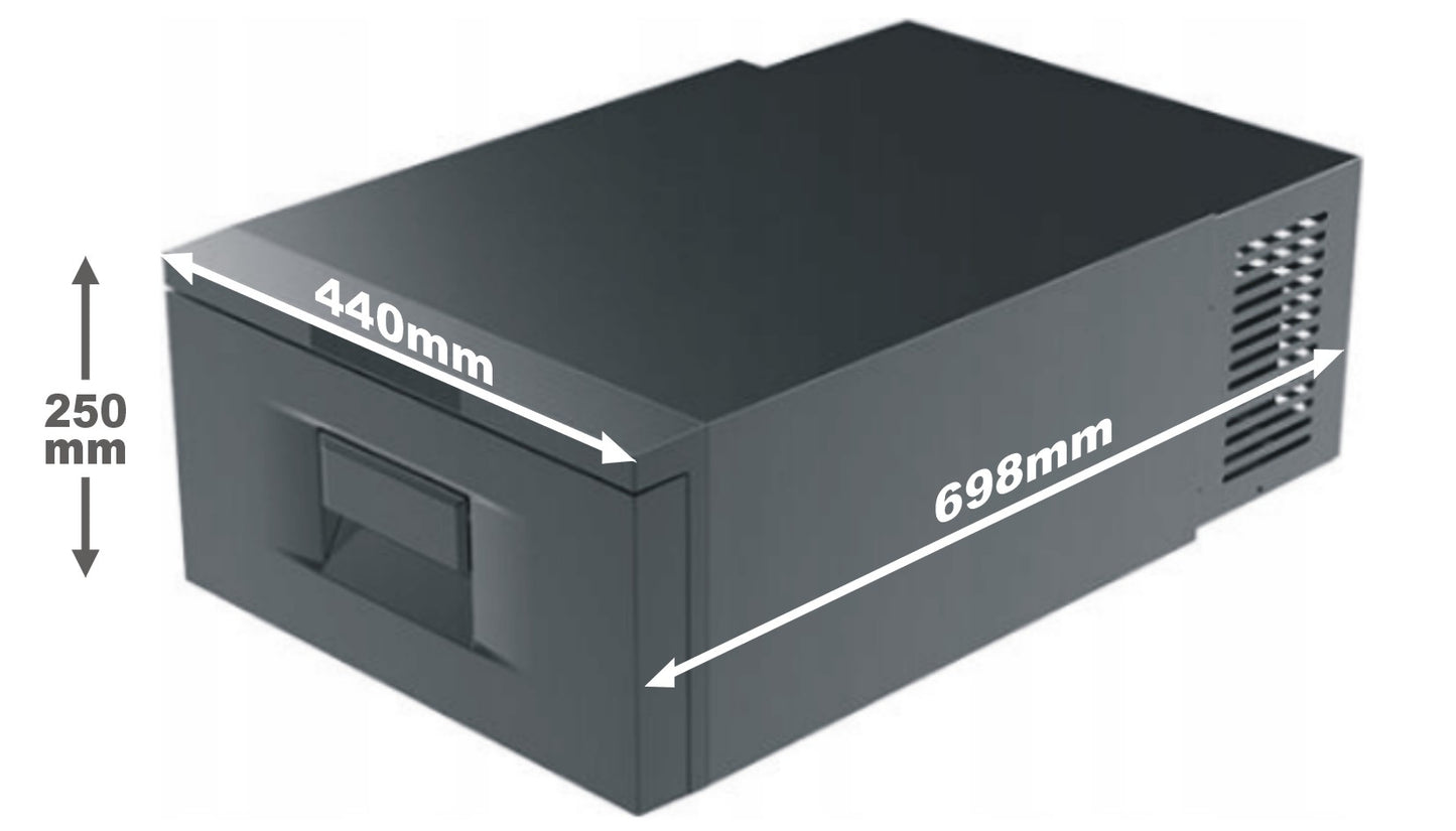 Frigider cu compresor Wertberg LS 5.32 cu sertar, 19 l, Harder HD0092