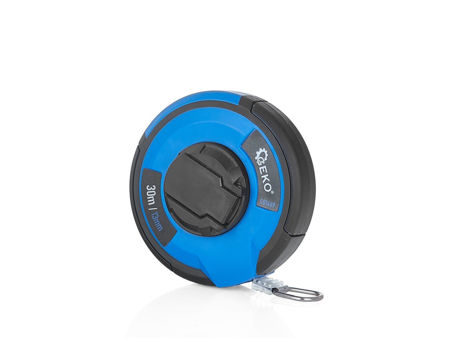 Ruleta metalica otel, 30 m x 13 mm, Geko G01469