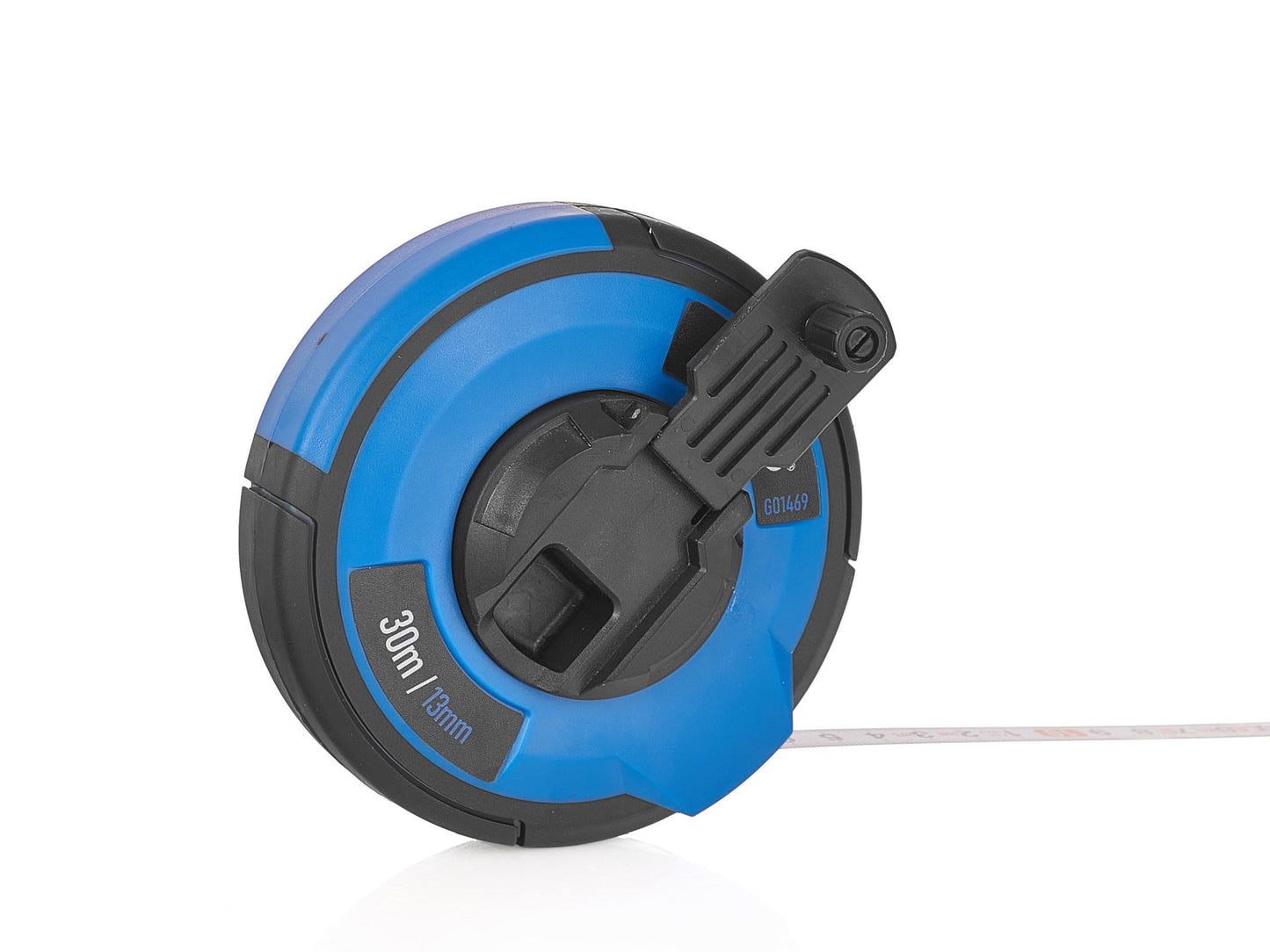 Ruleta metalica otel, 30 m x 13 mm, Geko G01469