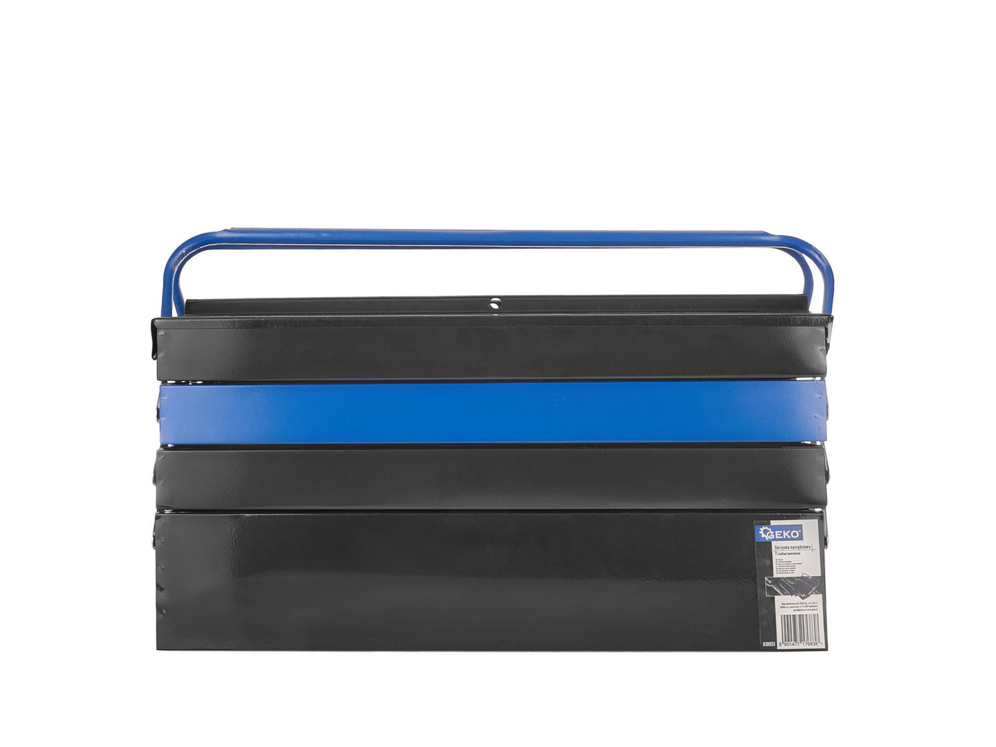 Cutie de scule cu 7 compartimente , Geko G10851