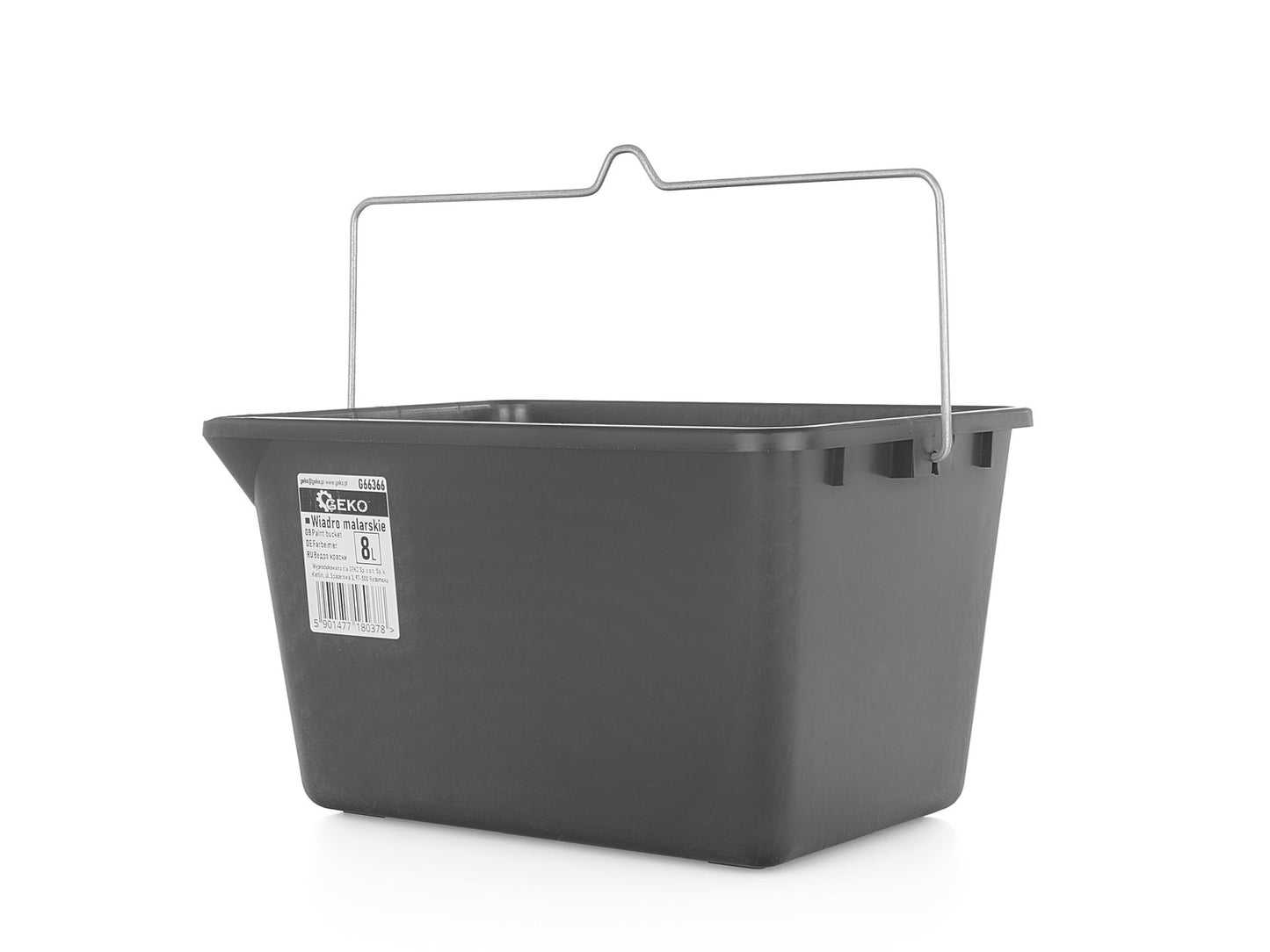 Galeata pentru vopsea, 8 l, Geko G66366