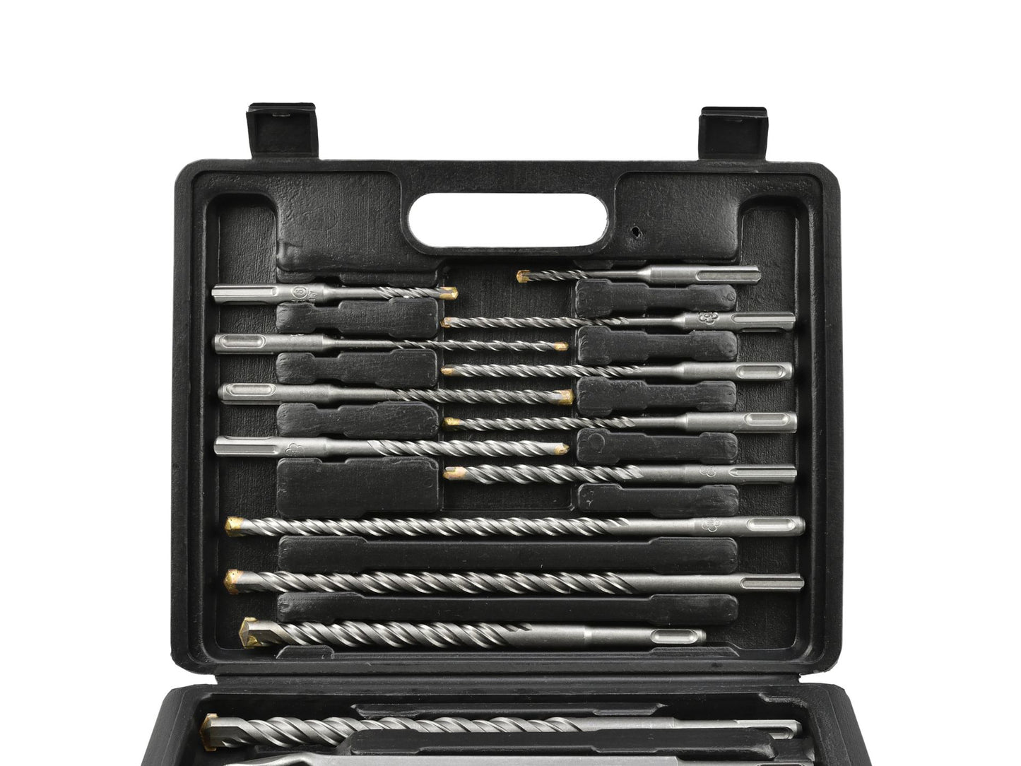 Set burghiu si dalta SDS Plus, 17 bucati, Geko G40035