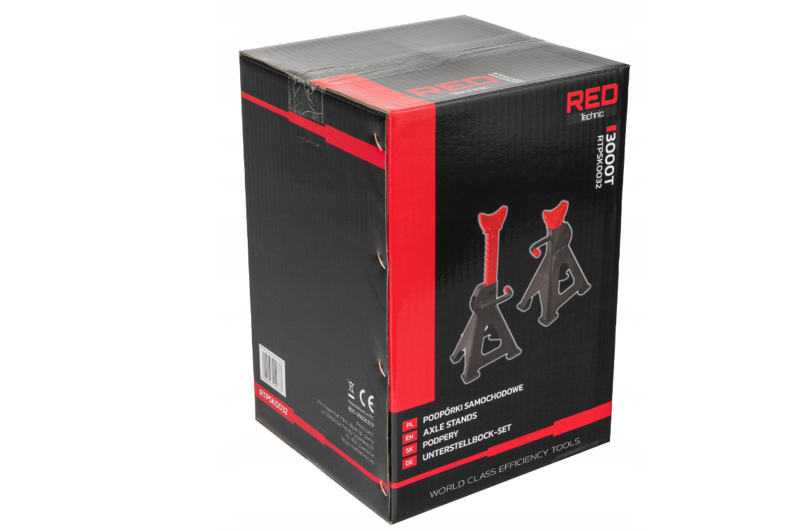 Set capre suspendare auto, 3 T, Red Technic RTPSK0032
