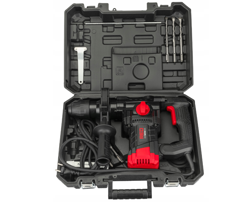 Ciocan demolator SDS plus, 2200 W, 230 V, Red Technic RTMU0031