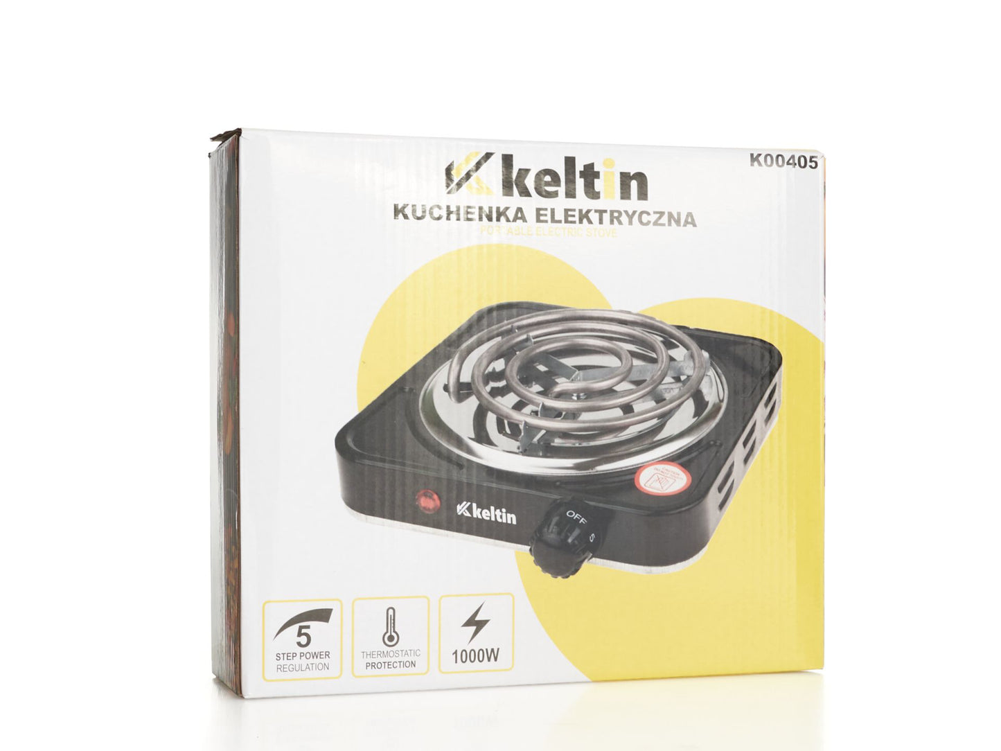 Plita electrica, 1000 W, Keltin K00405
