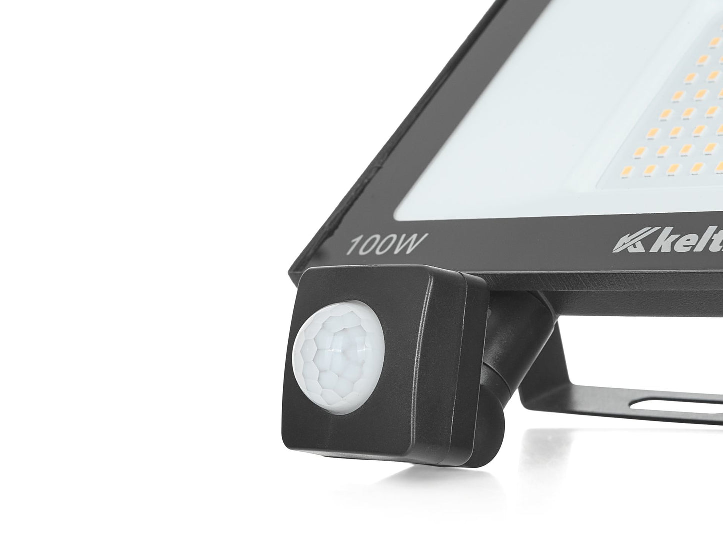 Proiector LED cu senzor de miscare, alb, 100 W, 4500K, Keltin K02017