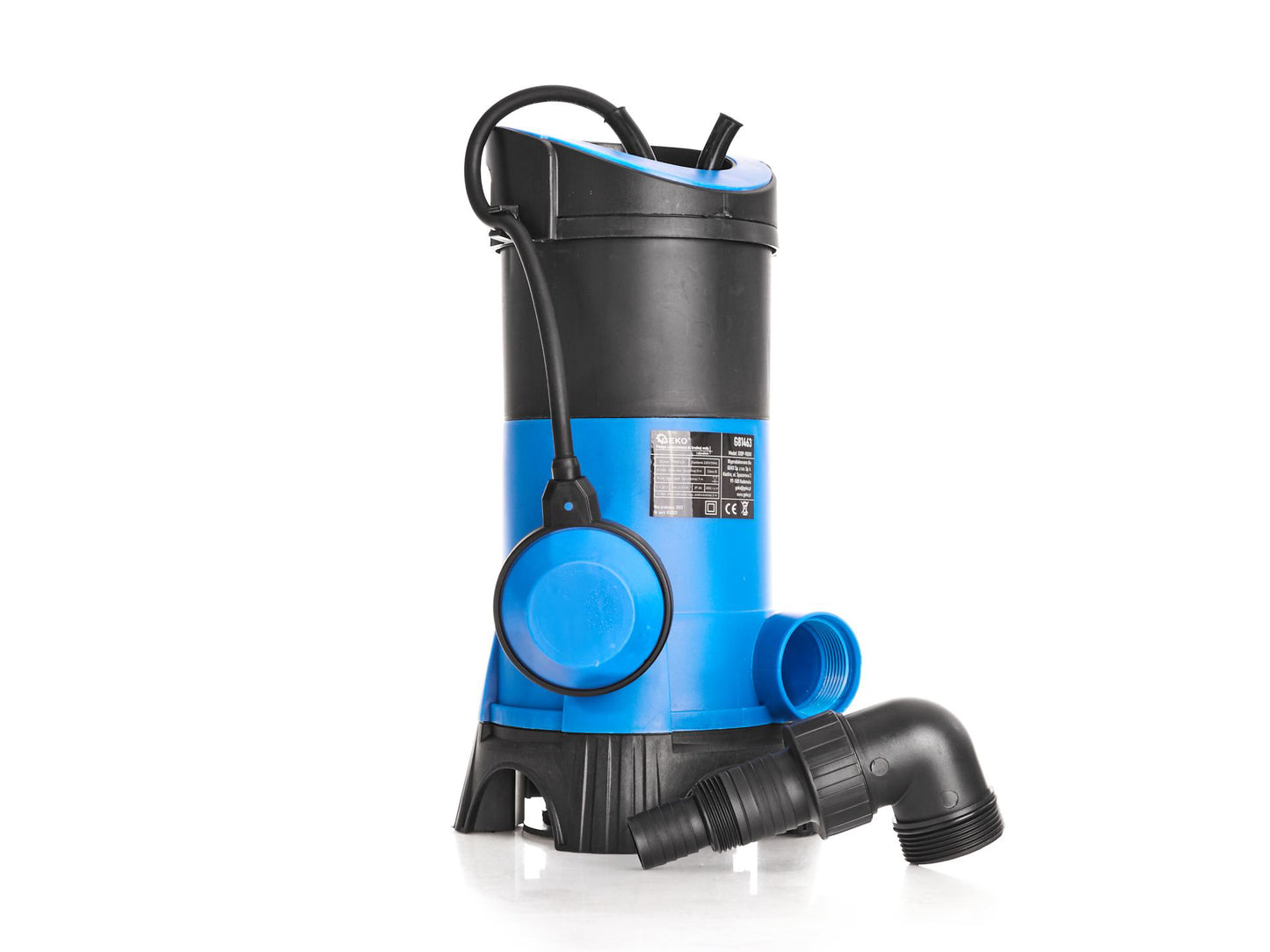 Pompa submersibila cu flotor pentru apa murdara, 900 W, Geko G81463