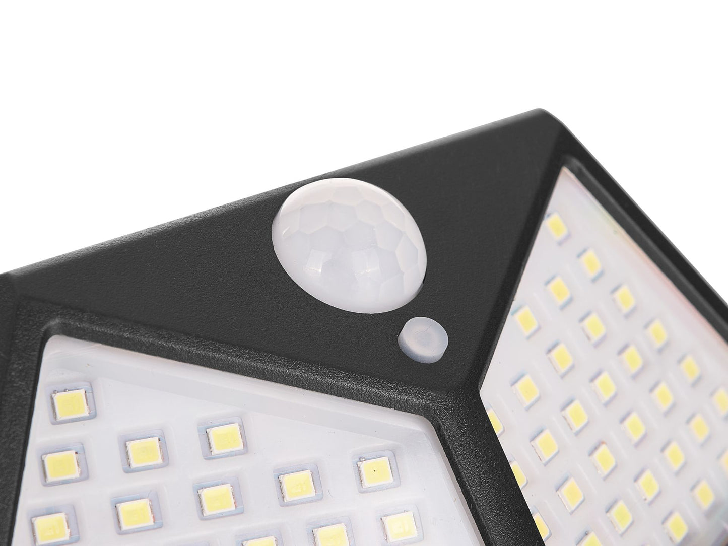 Lampa solara cu senzor de amurg si miscare, 100 LED, 50 W, Keltin K02025