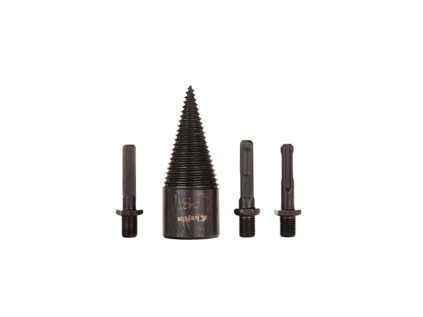 Set burghiu tip melc pentru lemn, 3 adaptoare, 42 mm, Keltin K02397