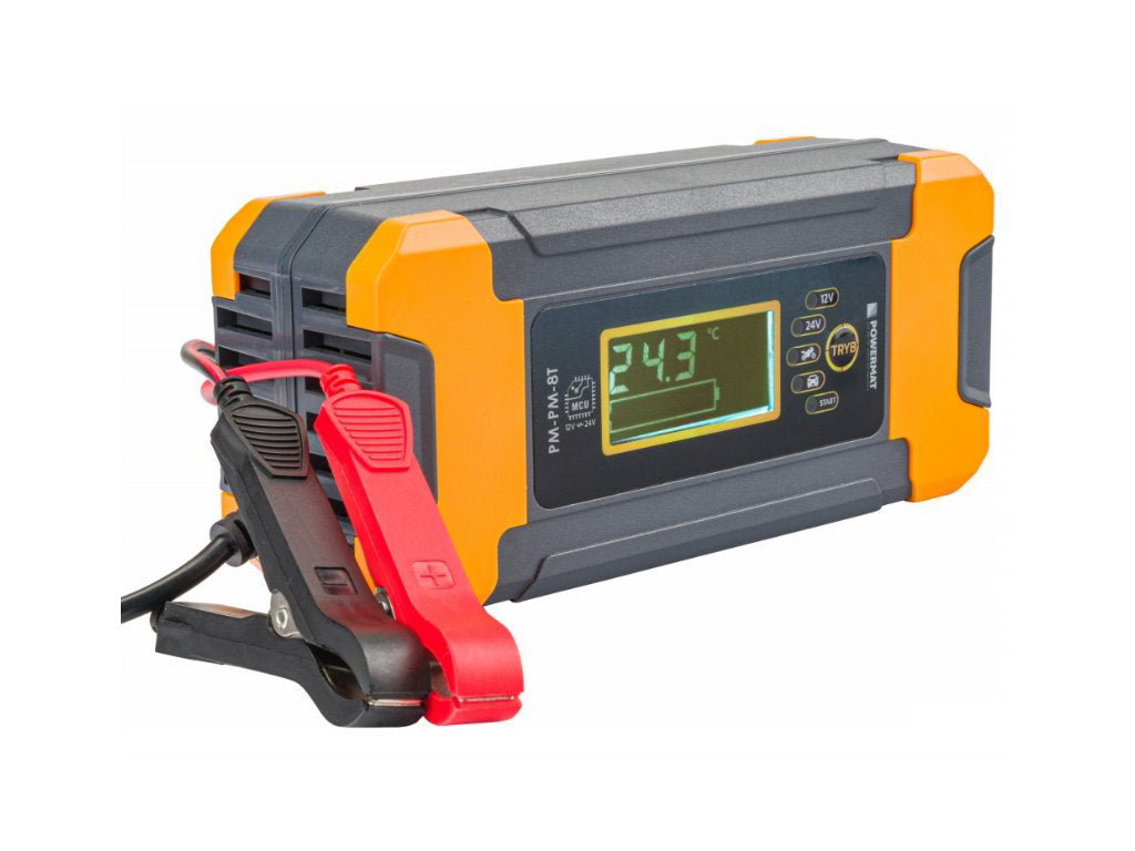 Redresor cu microprocesor, 12 / 24 V PM-PM-8T, Powermat PM1243