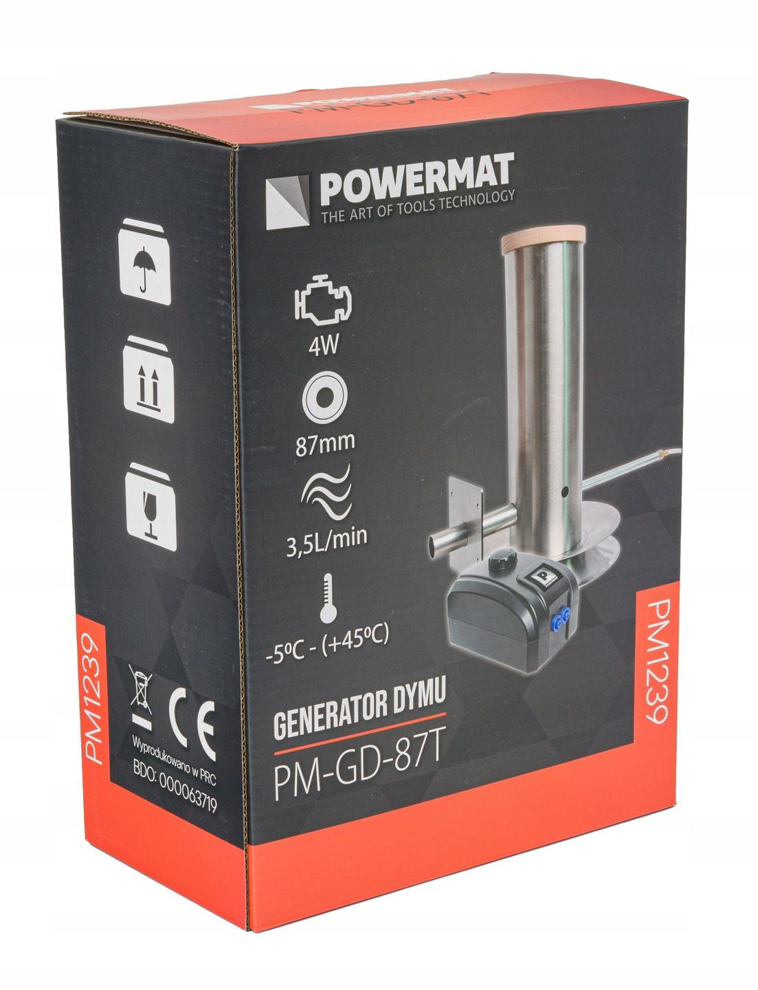 Generator de fum pentru afumat la rece PM-GD-87T, Powermat PM1239