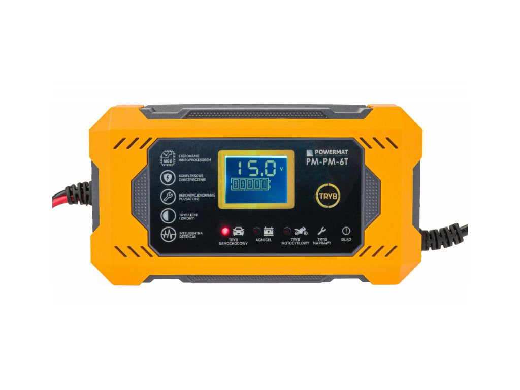 Redresor cu microprocesor PM-PM-6T, 12 V, Powermat PM1242