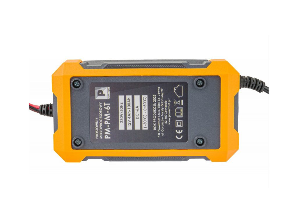 Redresor cu microprocesor PM-PM-6T, 12 V, Powermat PM1242