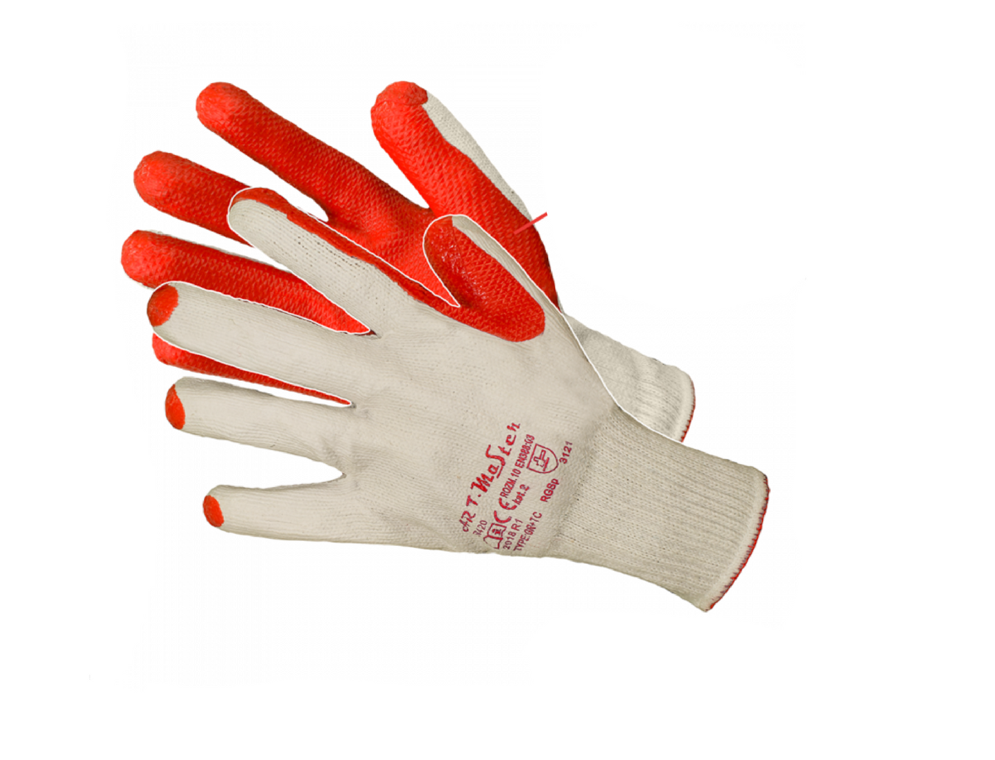 Manusi acoperite cu latex RGSP, marimea 10, Artmas ART603000